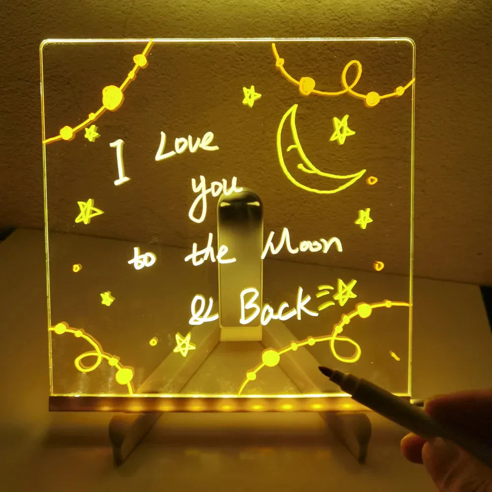 Luminous LED Drawing Board