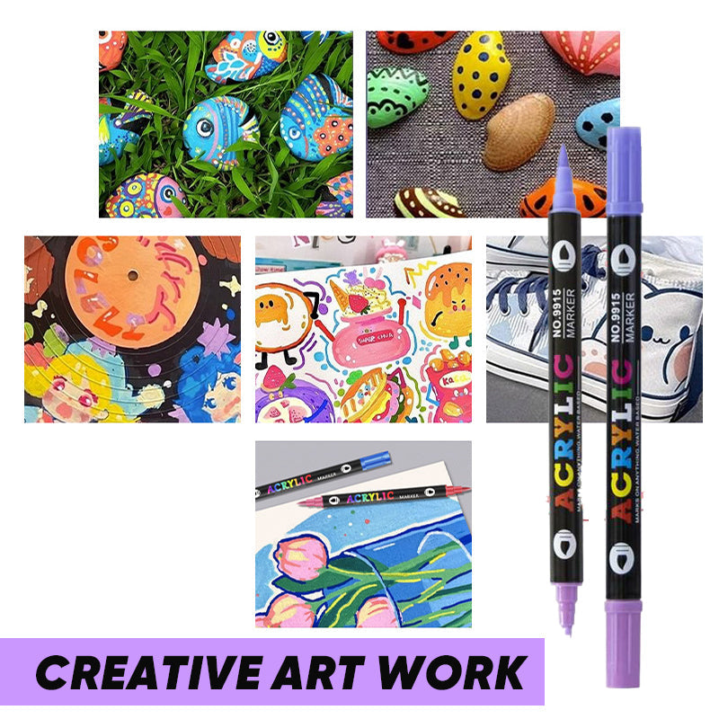 ColorCrafte™ / Acrylic Paint Pens for Vibrant Creations