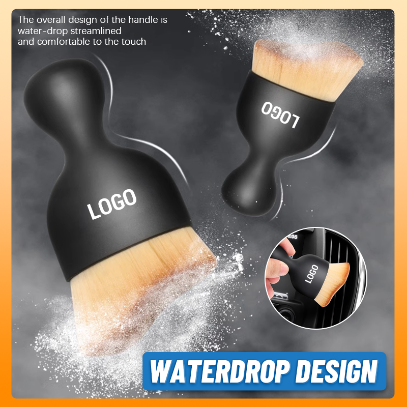 Soft Bristles Interior Duster – Dual Use for Wet & Dry Cleaning