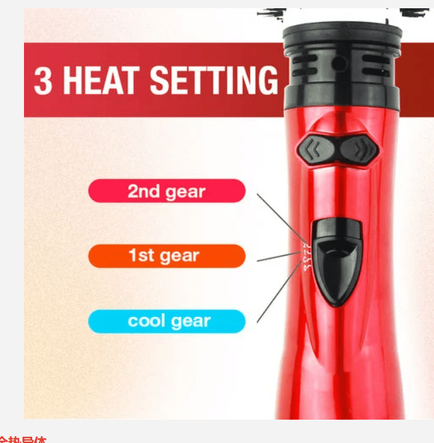 3-in-1 Rotating Hot Air-Hair Styler and Dryer | Style with shine, protect your hair