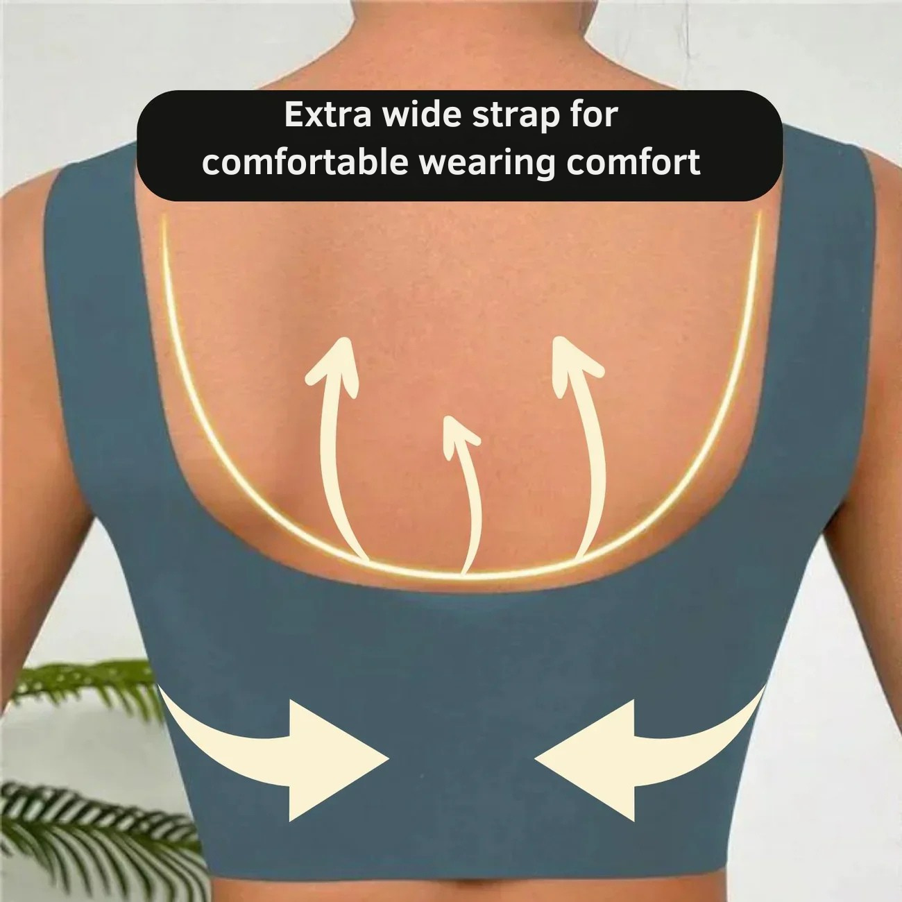 Wire-Free Bra | Seamless Comfort Bra | Gentle Push-Up Support | Silqora