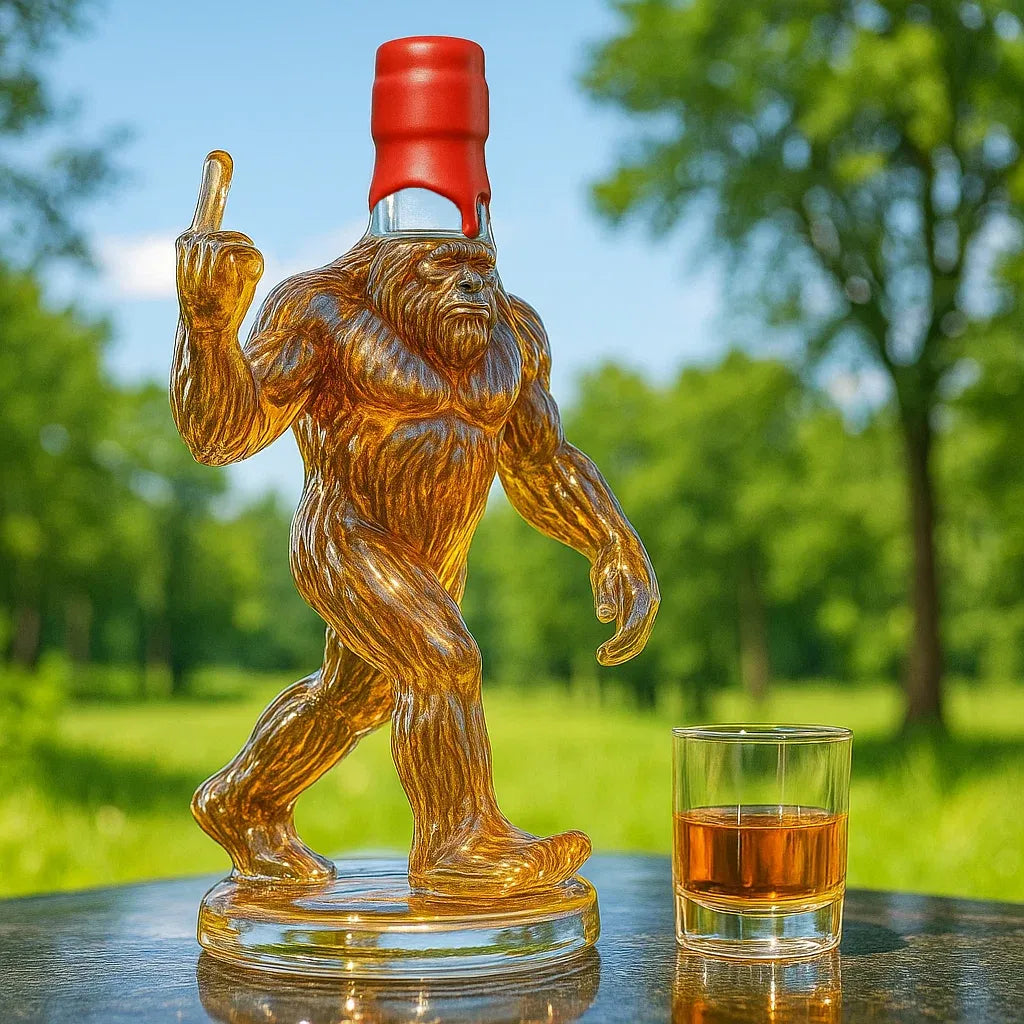BigfootBottle™ / Funny Bigfoot Whiskey Bottle