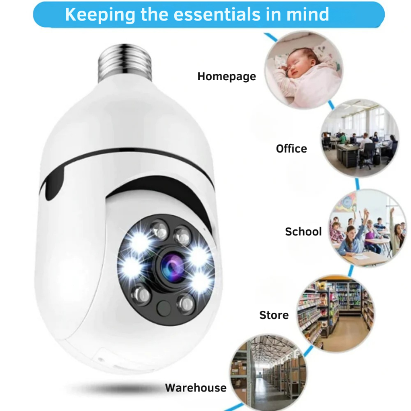 MotionMate™ / Monitor your home discreetly with an LED camera