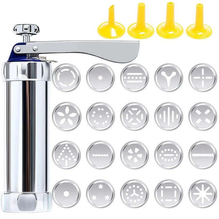Stainless Steel Cookie Press | Perfect for Even Cookies | Bakevia