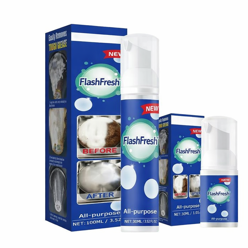 FlashFresh - Spülmittelfreies Spray für jede Oberfläche