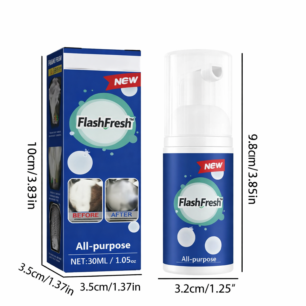 FlashFresh - Spülmittelfreies Spray für jede Oberfläche