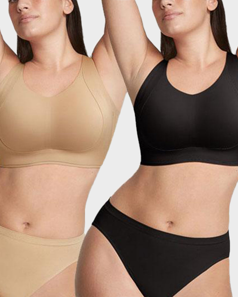 Full Support Wireless Push-Up Minimizer Bra | MinimiLift