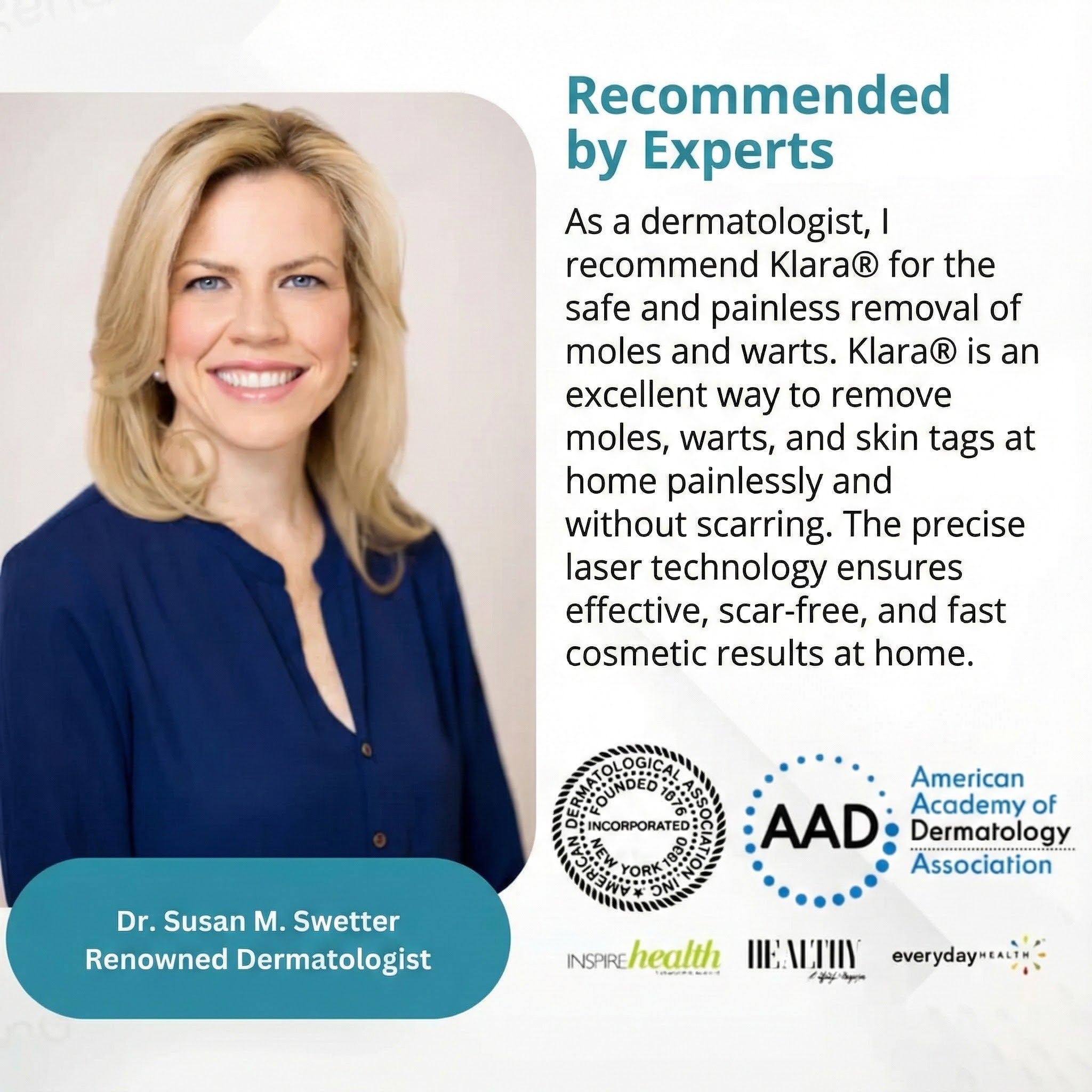 Klara® Pain-Free Laser Pen for Removing Moles and Warts – Promax Edition