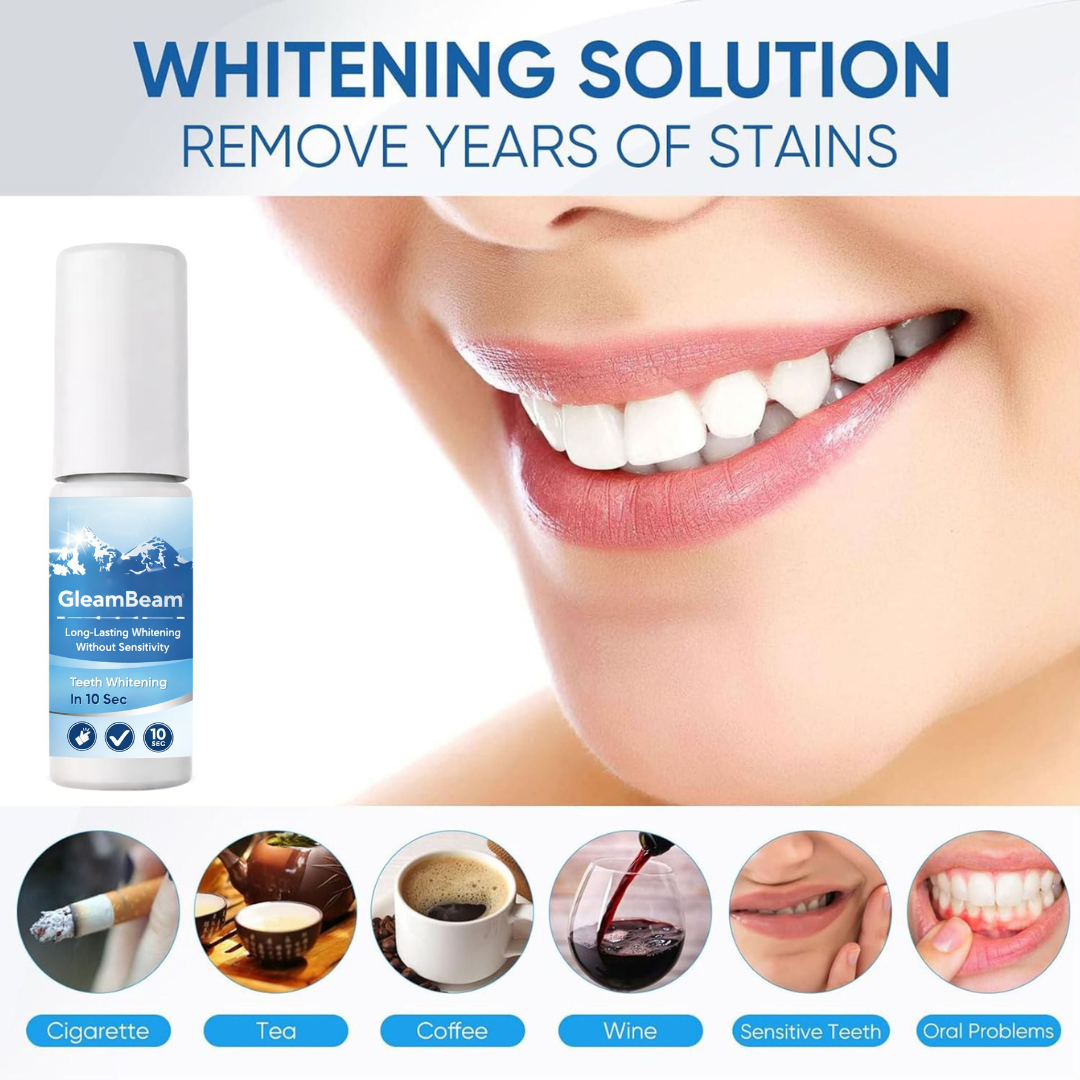 GleamBeam™ / Long-Lasting Whitening Without Sensitivity