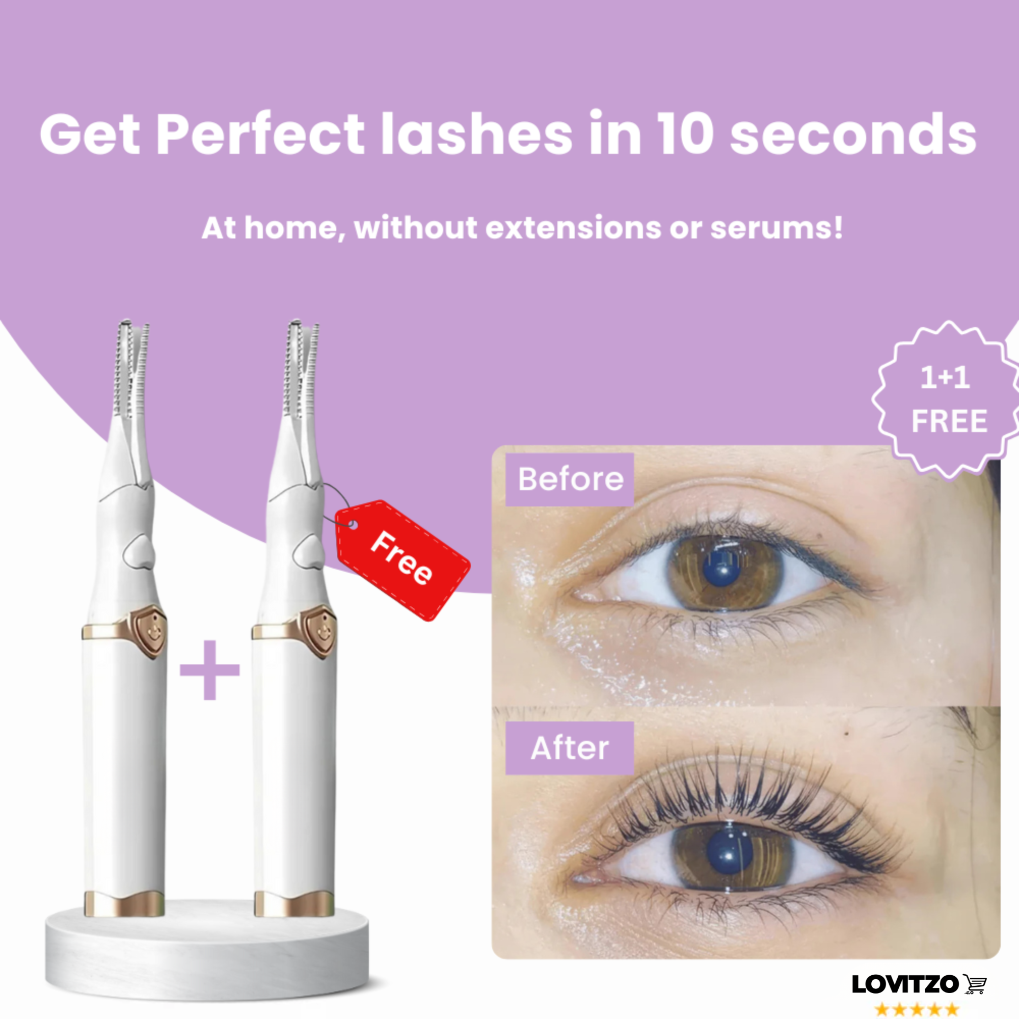 ElevéLash – Elektrische Wimperlift Krultang