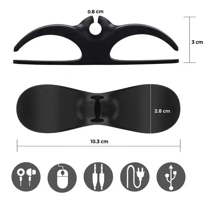 Cable Organizer 10-Piece Set – Tidy Up Without Drilling & Save Double