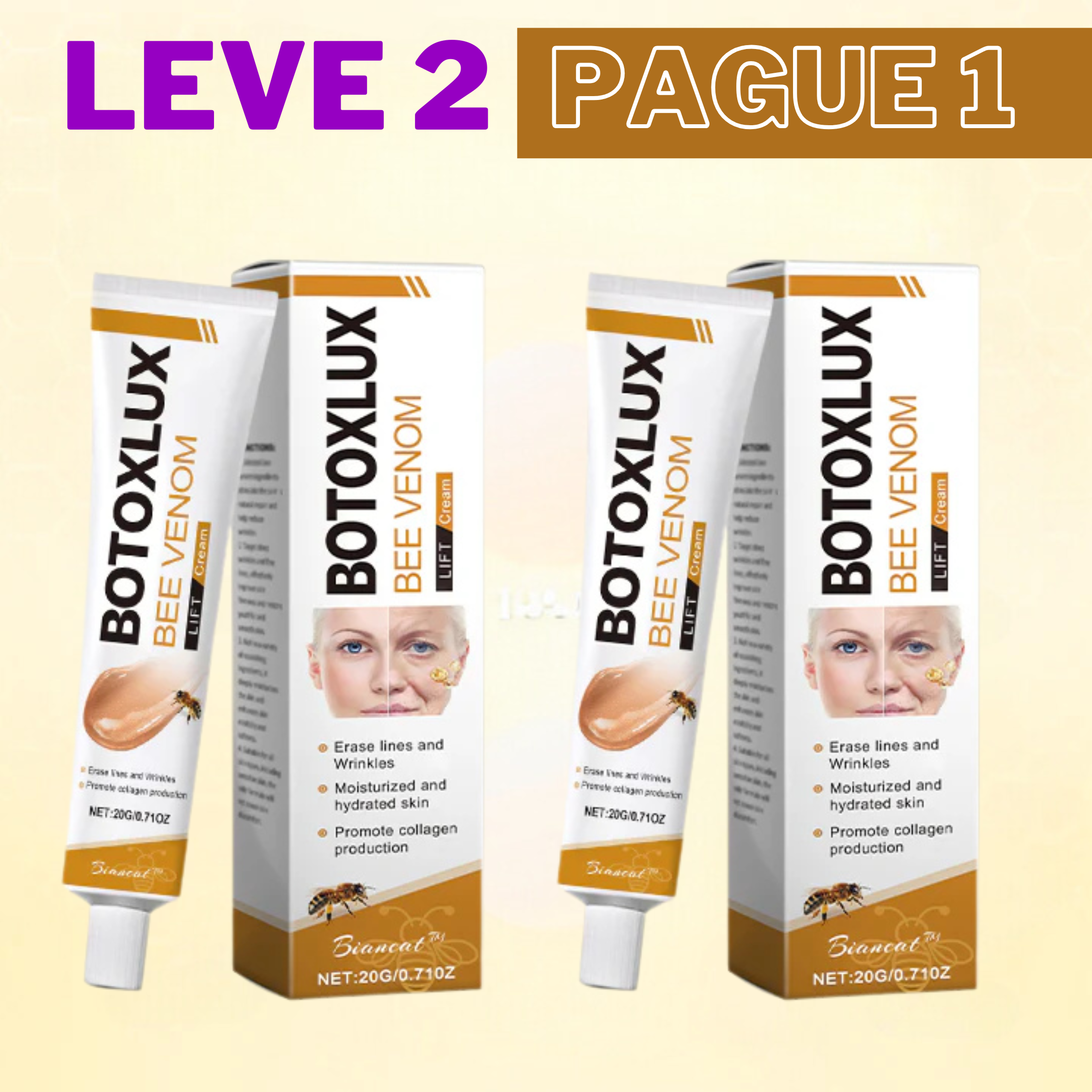 BotoxLux Bee Venom Lifting Cream - BUY 1 GET 2
