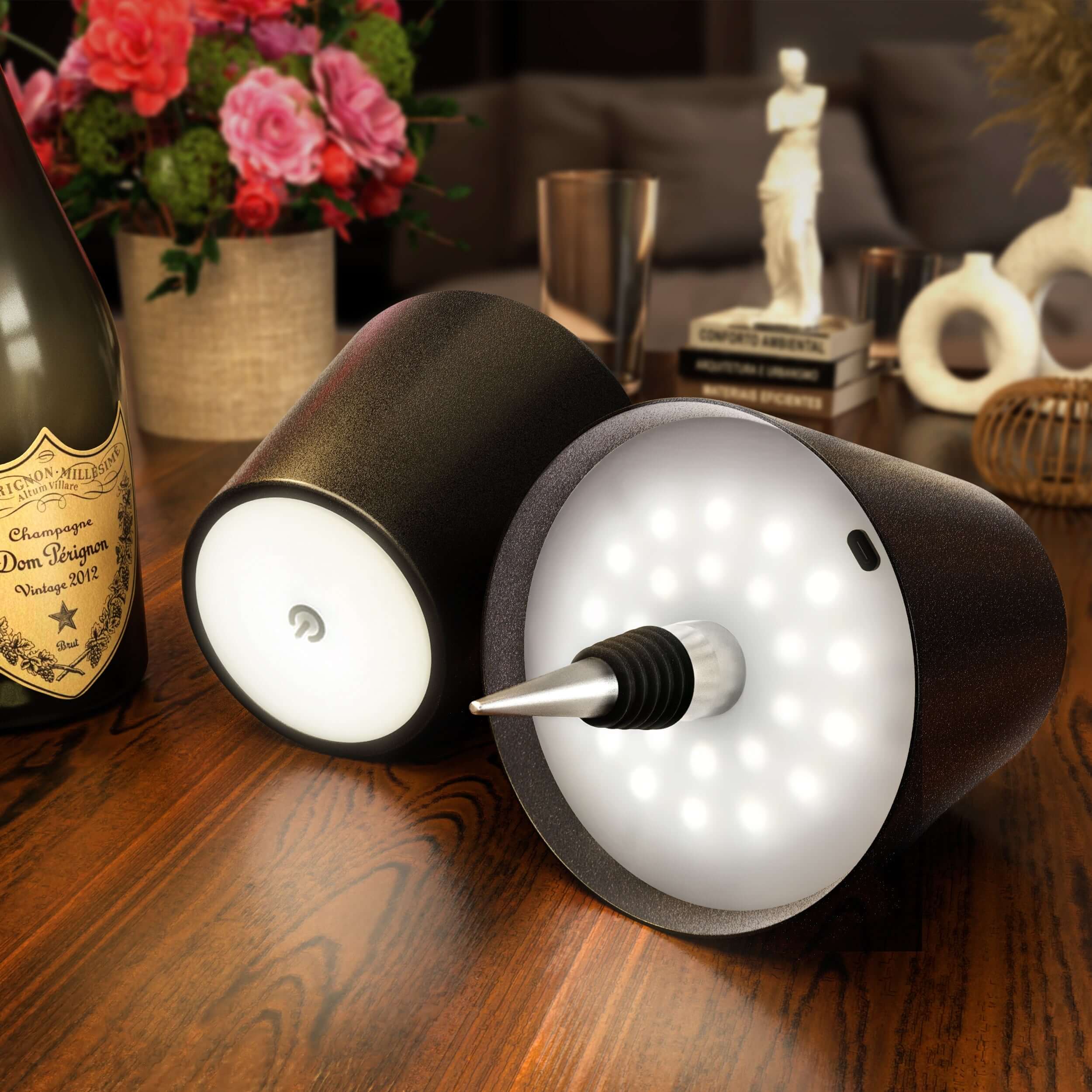 WineTwine™ / Wireless Bottle Lamp – Elegant and Original Lighting