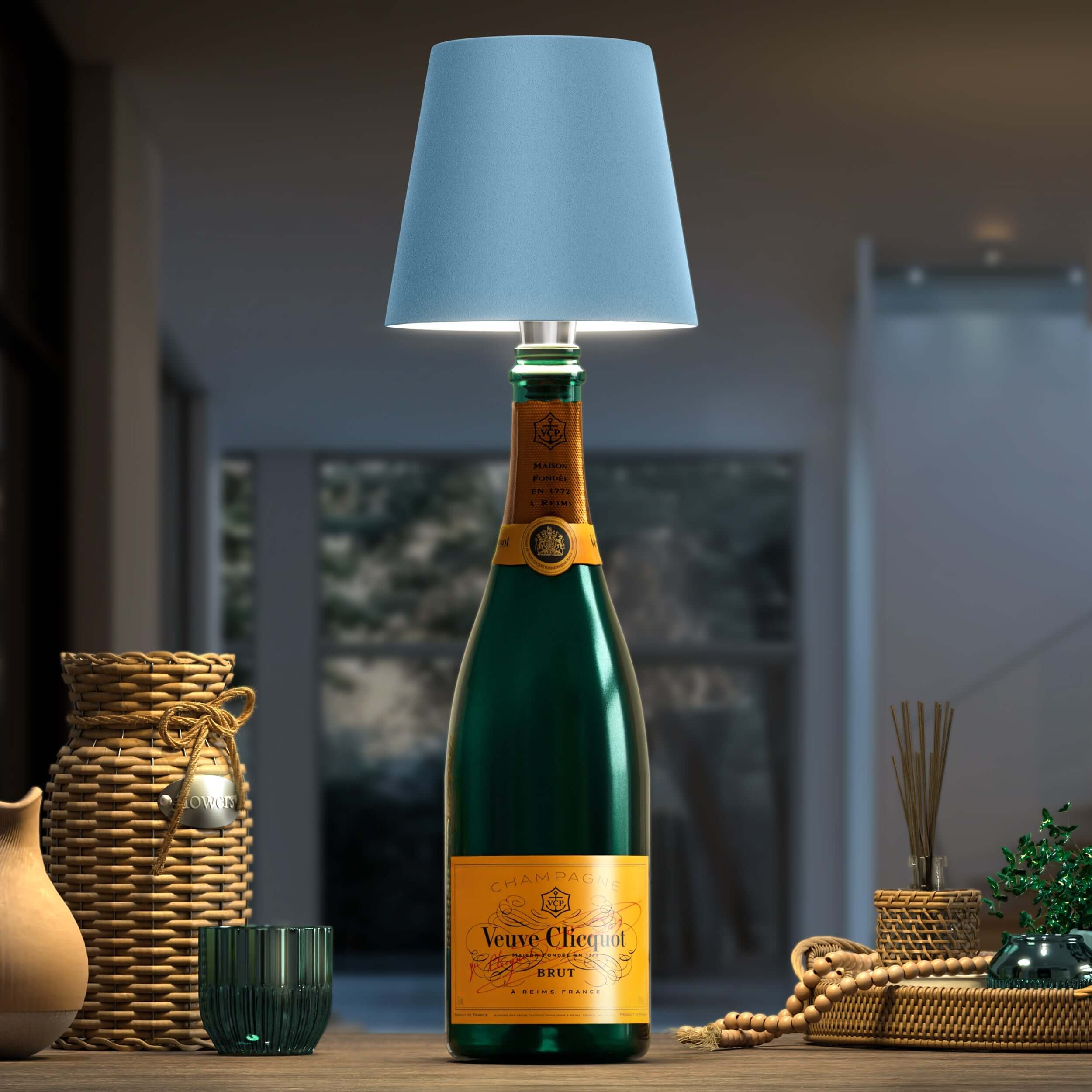 WineTwine™ / Wireless Bottle Lamp – Elegant and Original Lighting