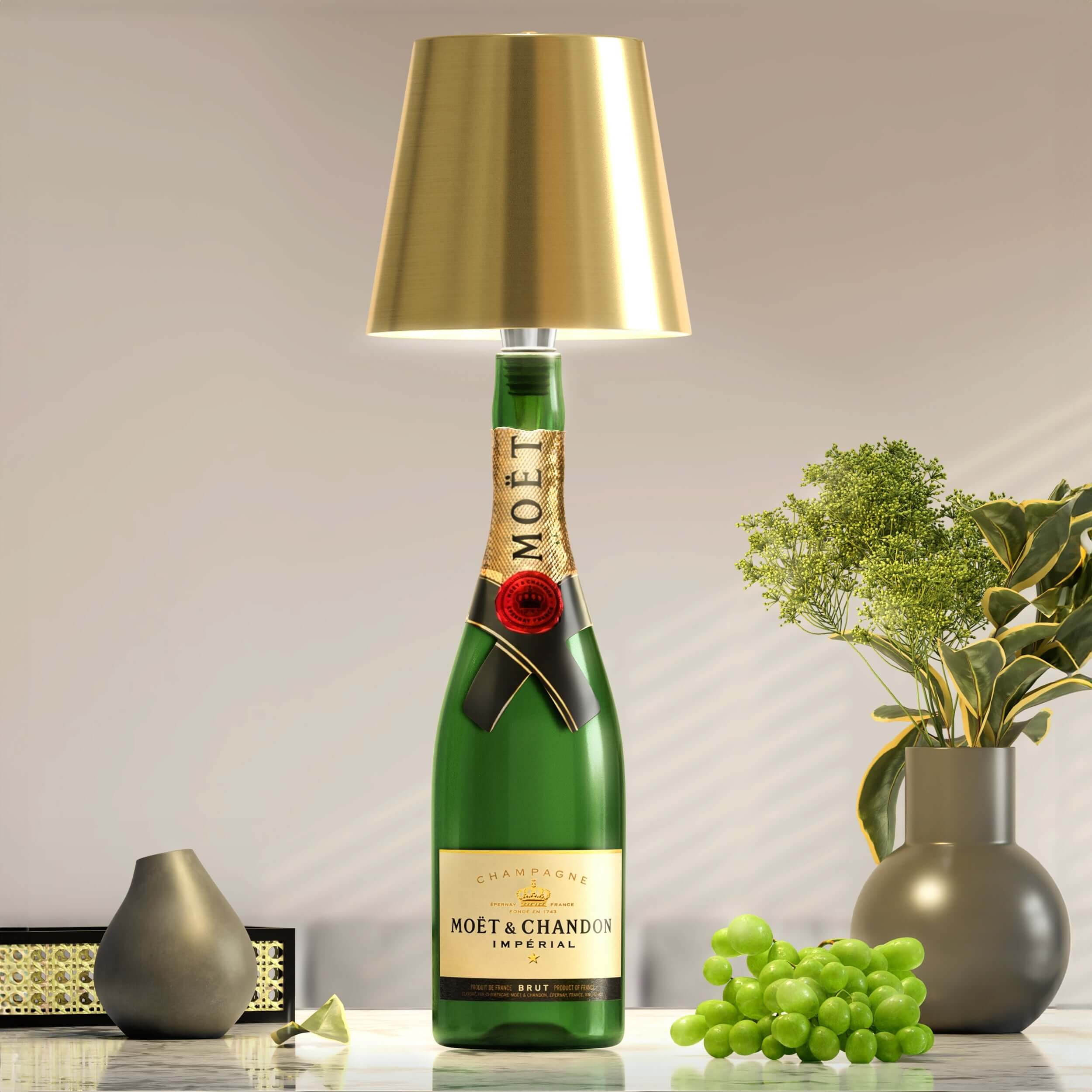 WineTwine™ / Wireless Bottle Lamp – Elegant and Original Lighting