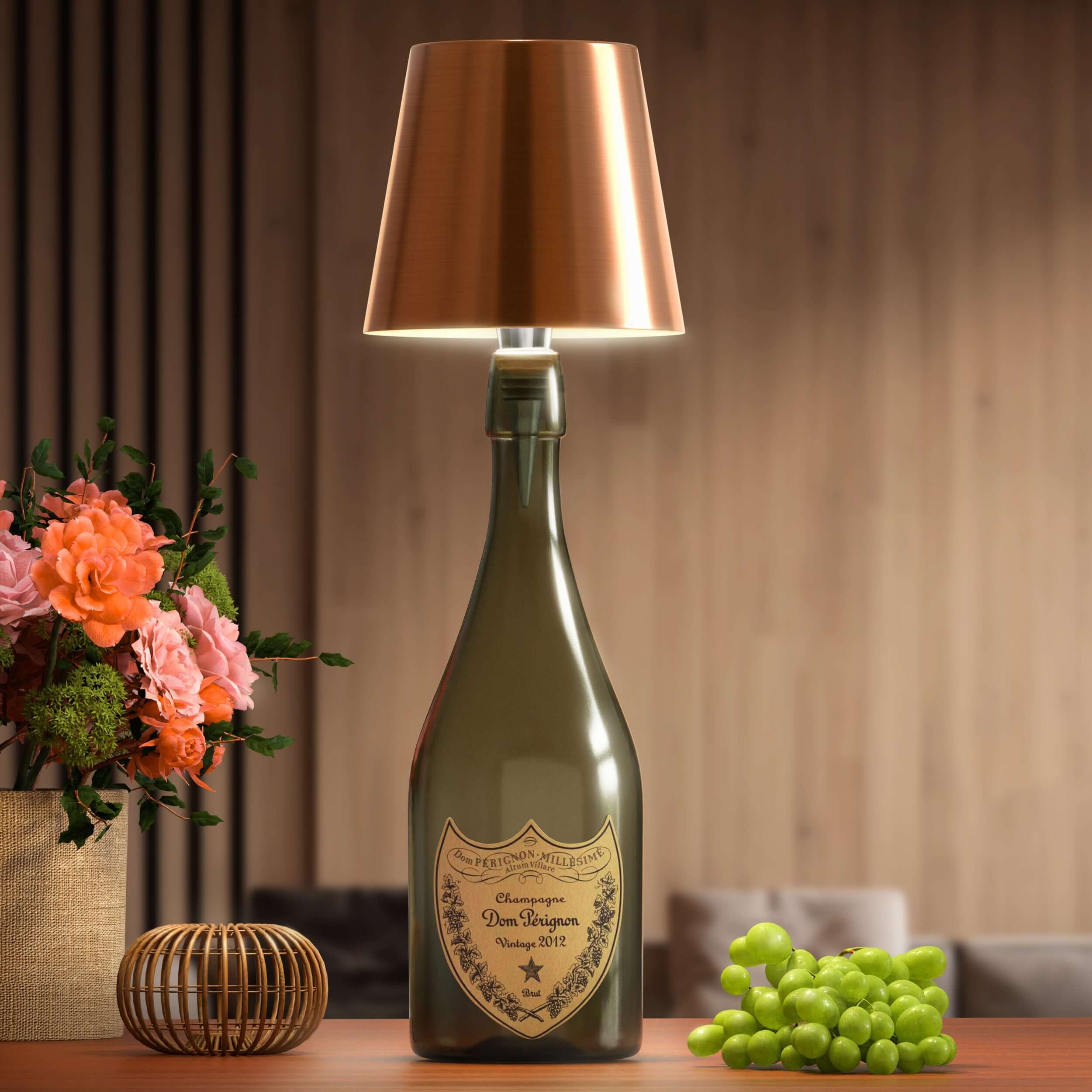 WineTwine™ / Wireless Bottle Lamp – Elegant and Original Lighting