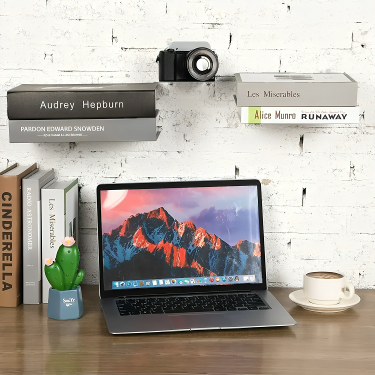 FloatFolio™ / Display Your Books as if by Magic with This Invisible Shelf!