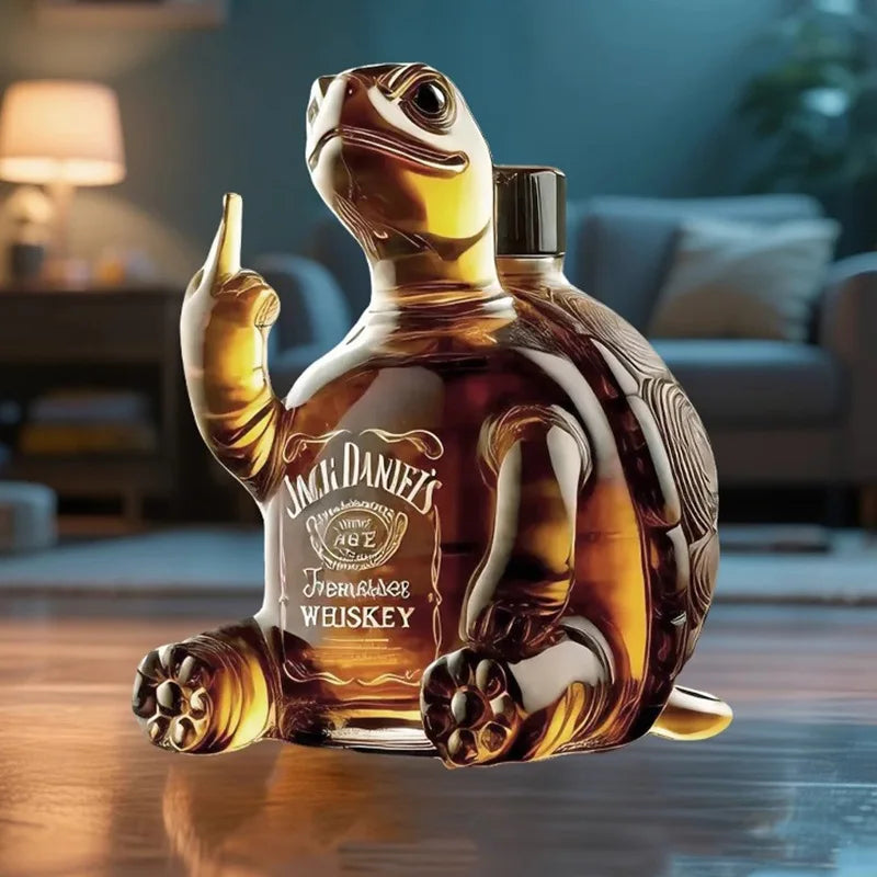 SassyShell™ / High Quality Turtle Whiskey Decanter
