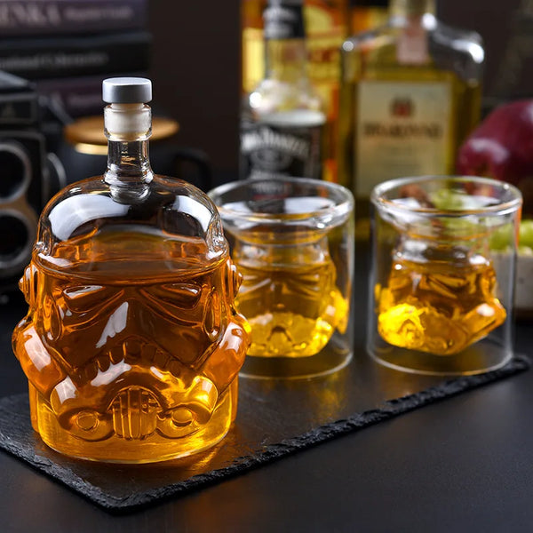 BarBlaster™ / Decanter per Whiskey a Forma di Elmo Storm Trooper