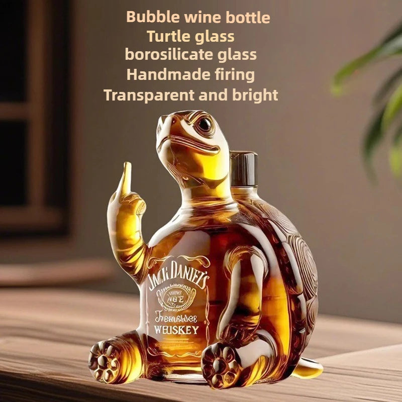 SassyShell™ / High Quality Turtle Whiskey Decanter