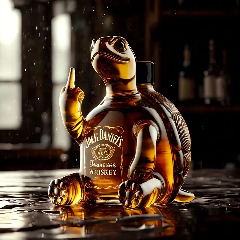 SassyShell™ / High Quality Turtle Whiskey Decanter