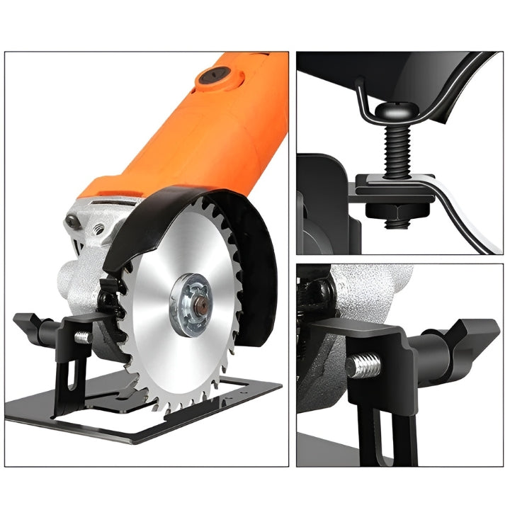 GuardGlide™ / Adjustable Angle Grinder Support for Maximum Safety