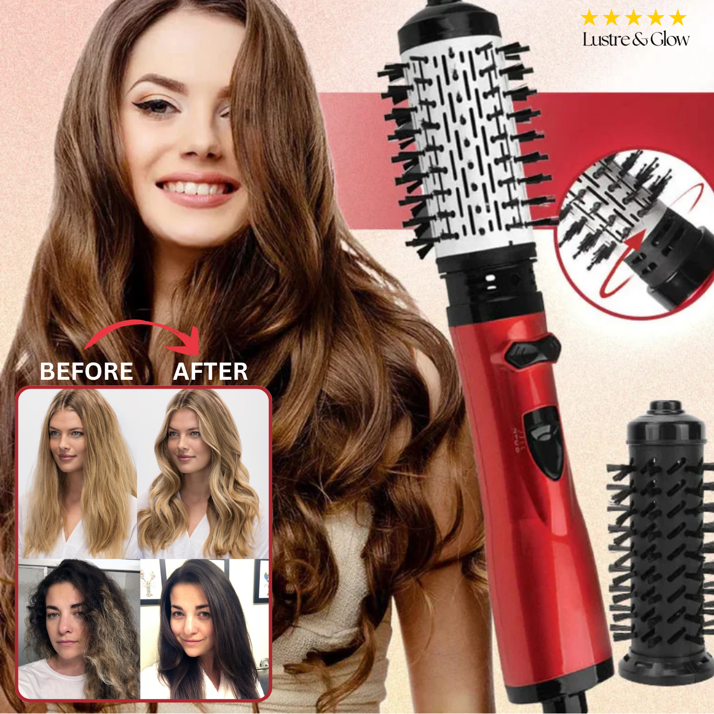 CurlCure™ / Salon-Quality Hair in Minutes