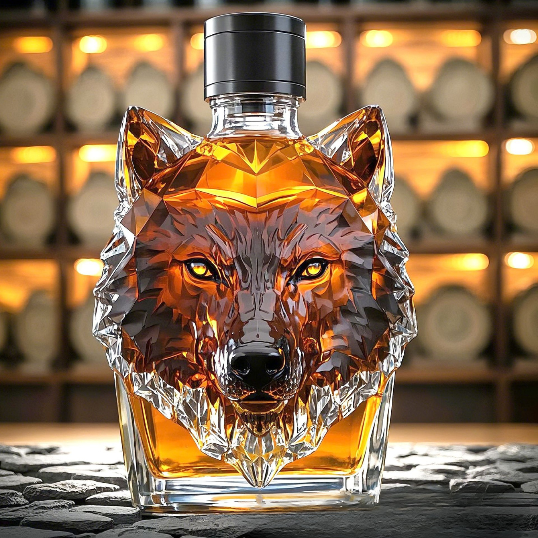 HowlCrown™ / Wolf Whiskey Bottle