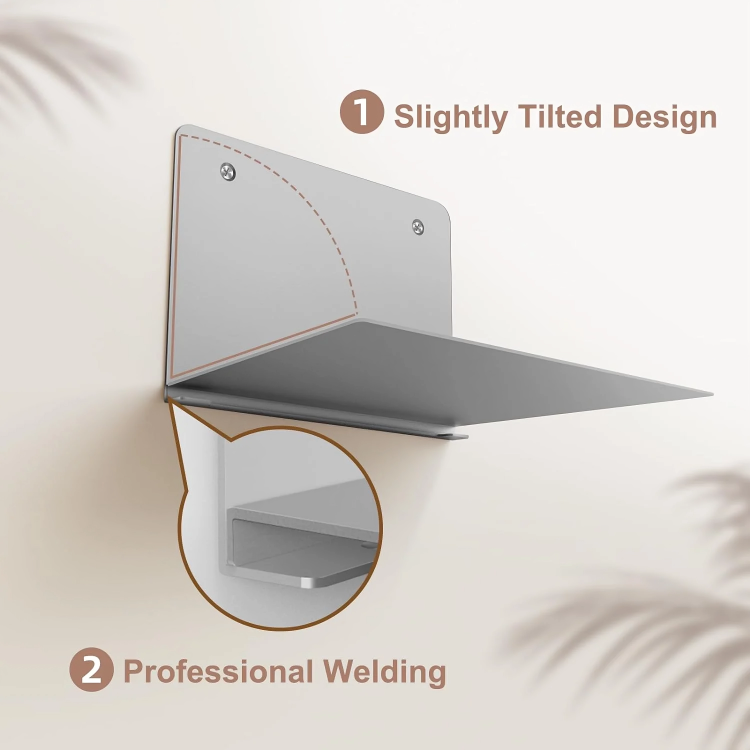 FloatFolio™ / Display Your Books as if by Magic with This Invisible Shelf!