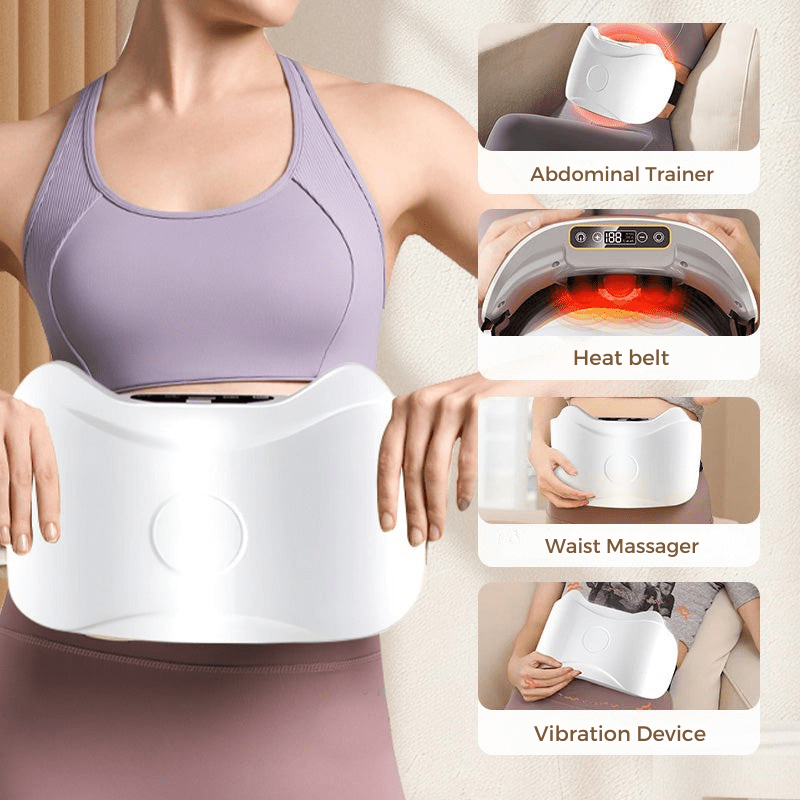 Abdominal Massage | Massager with Heat & Vibration | Supports Digestion | Thermova - Lovitzo