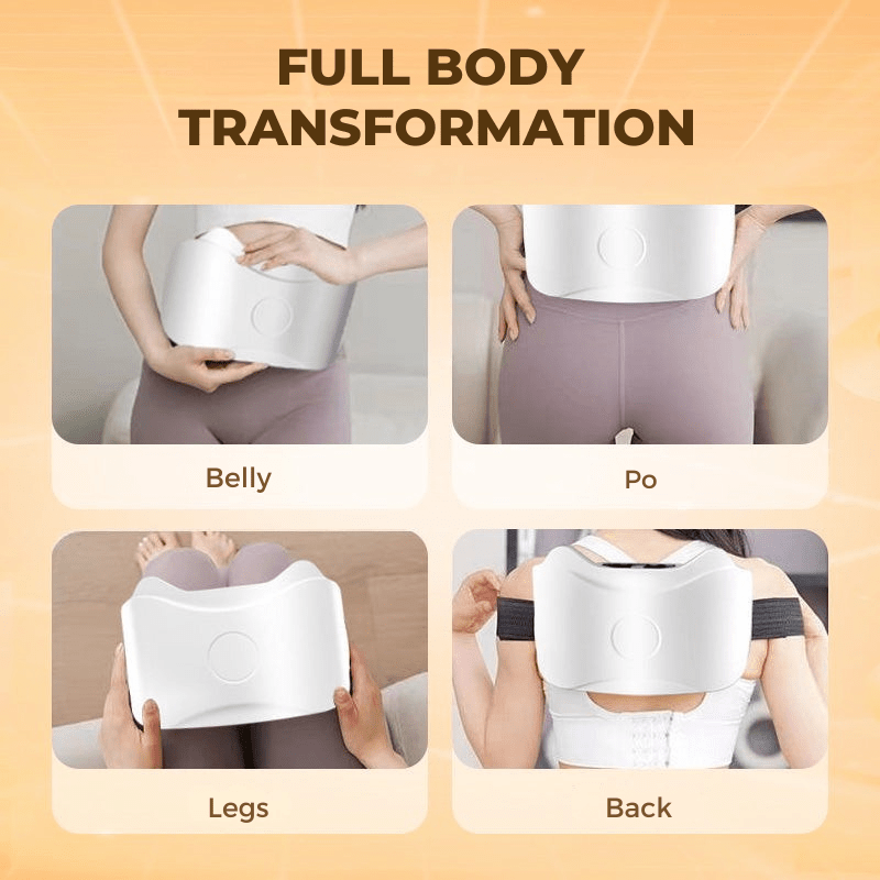 Abdominal Massage | Massager with Heat & Vibration | Supports Digestion | Thermova - Lovitzo