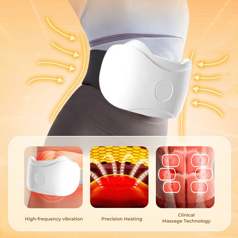 Abdominal Massage | Massager with Heat & Vibration | Supports Digestion | Thermova - Lovitzo