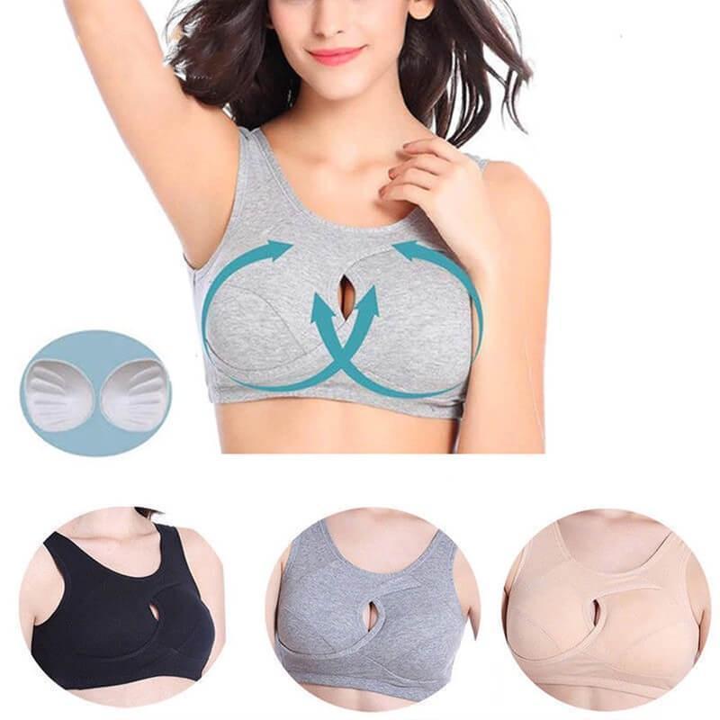 LiftCore Bra - Revolutionary Wireless Bra with Front Support