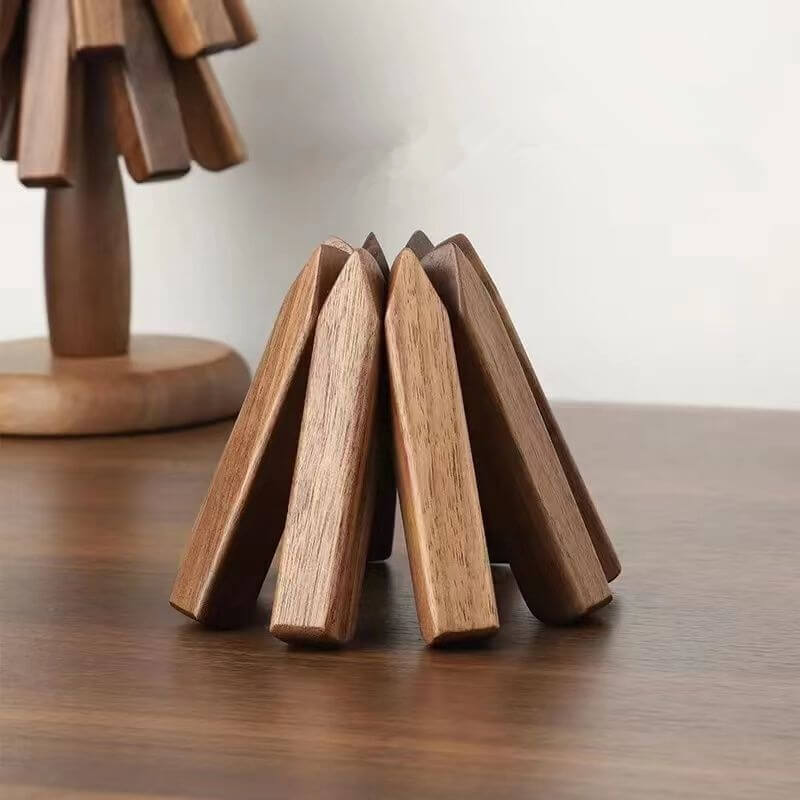 Artistic Premium Walnut Tree Table Mat - Lovitzo