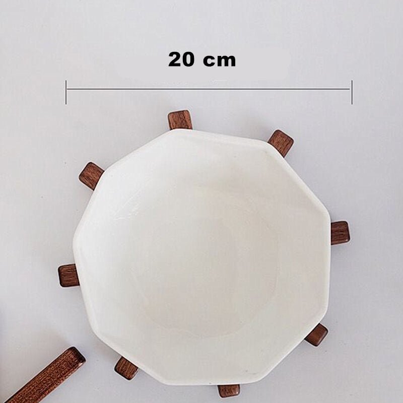 Artistic Premium Walnut Tree Table Mat - Lovitzo