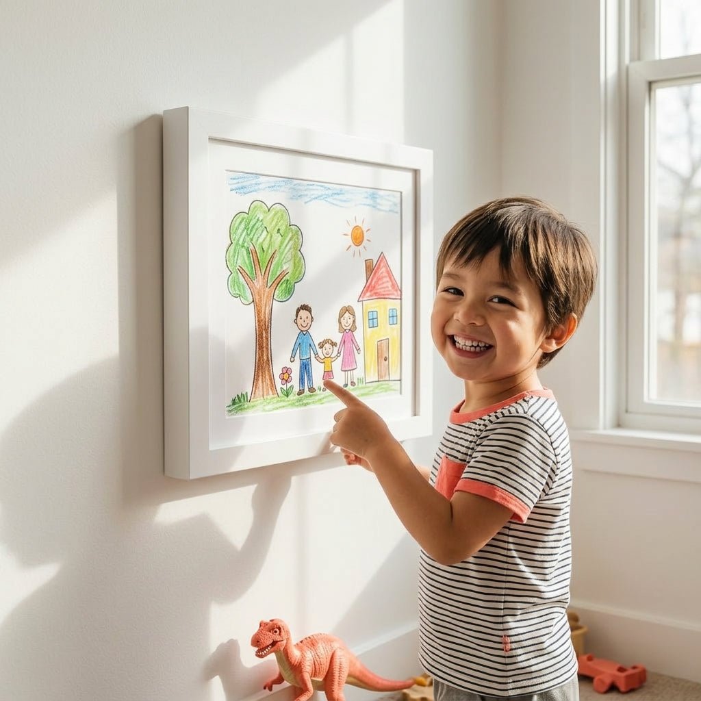 ArtKeep – Kids Drawing Frame - Lovitzo