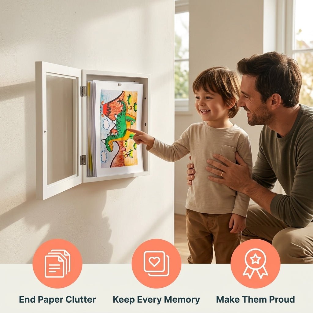 ArtKeep – Kids Drawing Frame - Lovitzo