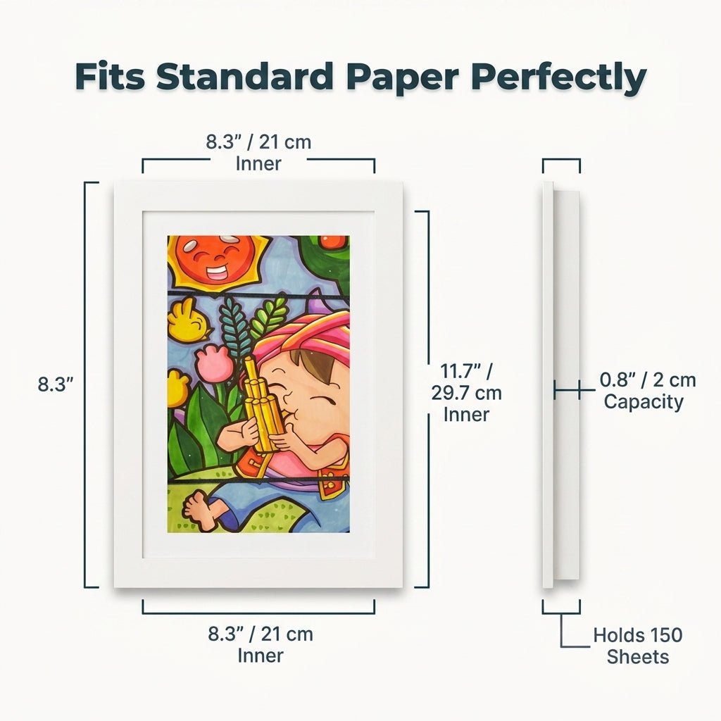 ArtKeep – Kids Drawing Frame - Lovitzo