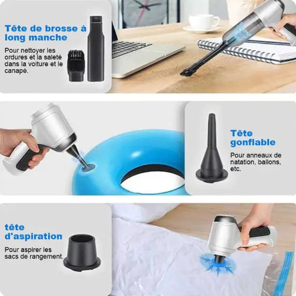 PowerClean – Ultimate Cordless Car Vacuum Cleaner