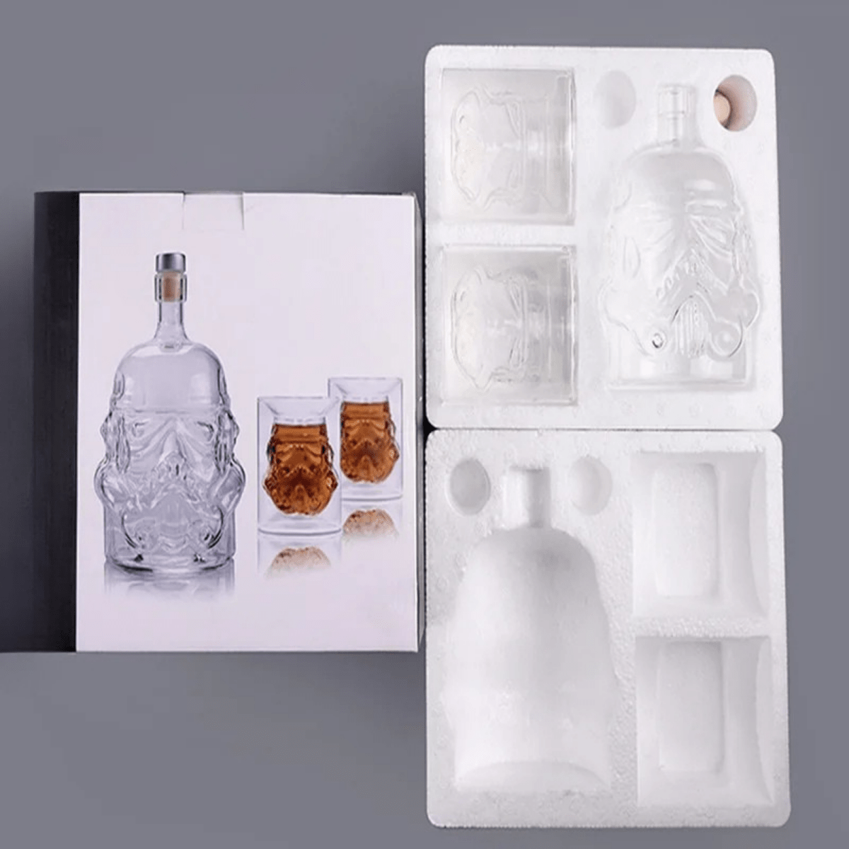 BarBlaster™ / Storm Trooper Helmet Whiskey Decanter - Lovitzo