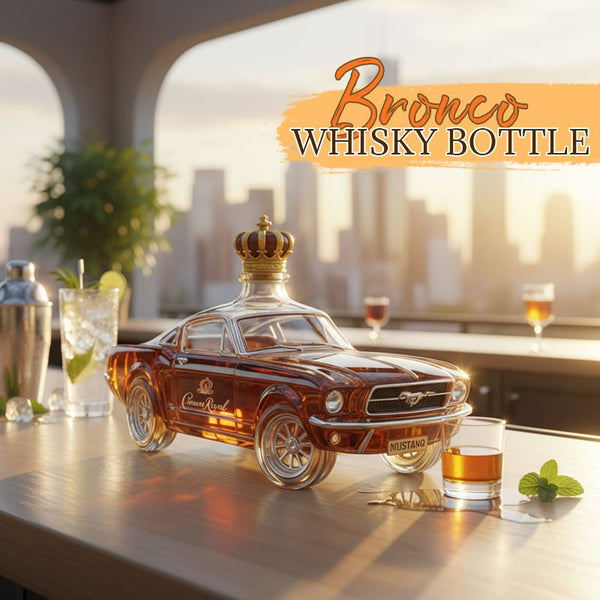 BarBravado™ / Bronco Whiskeyflasche