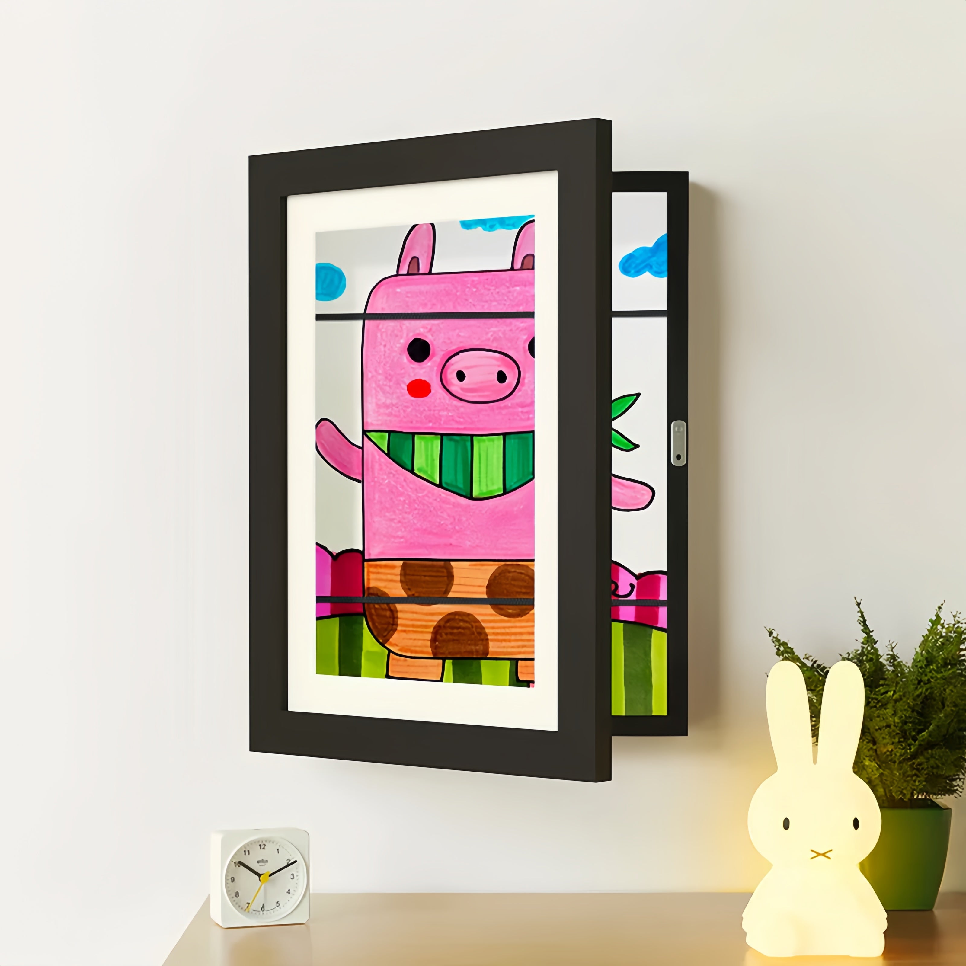 TimelessView - Kids Drawing Frame