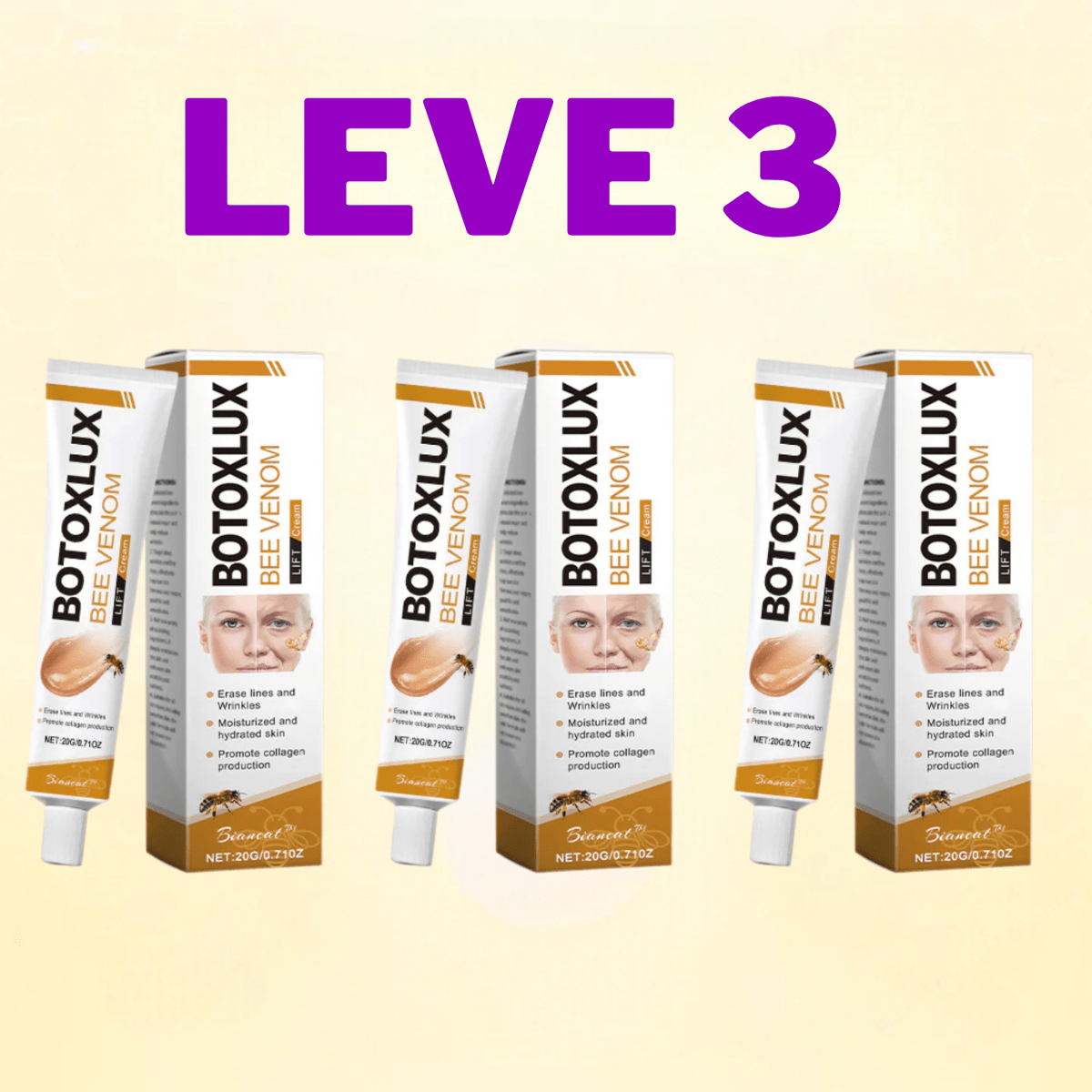 BotoxLux Bee Venom Lifting Cream - BUY 1 GET 2 - Lovitzo