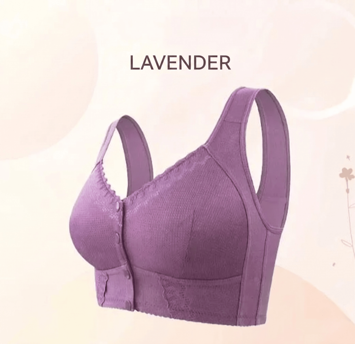 Bra | Front Closure | Cotton Soft | ComfyLift Bra - Lovitzo