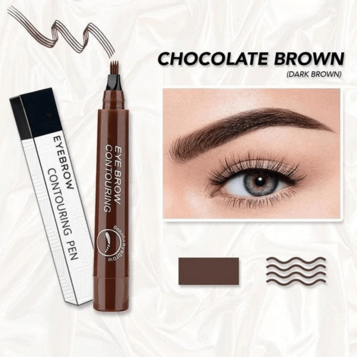 BrowInk – Micro Fork Eyebrow Pen - Lovitzo