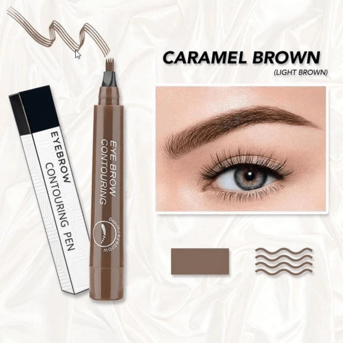 BrowInk – Micro Fork Eyebrow Pen - Lovitzo