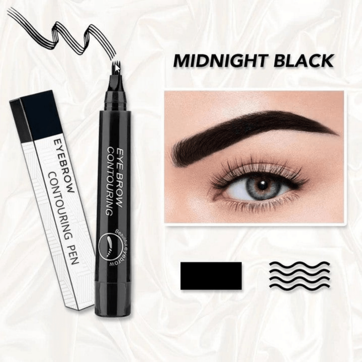 BrowInk – Micro Fork Eyebrow Pen - Lovitzo