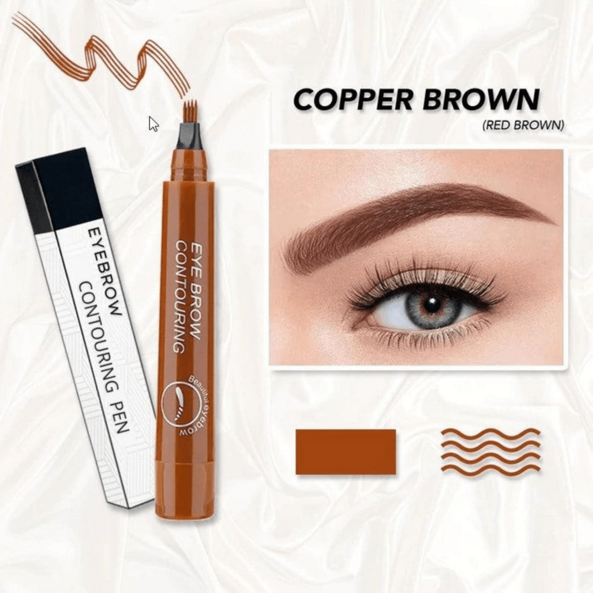 BrowInk – Micro Fork Eyebrow Pen - Lovitzo