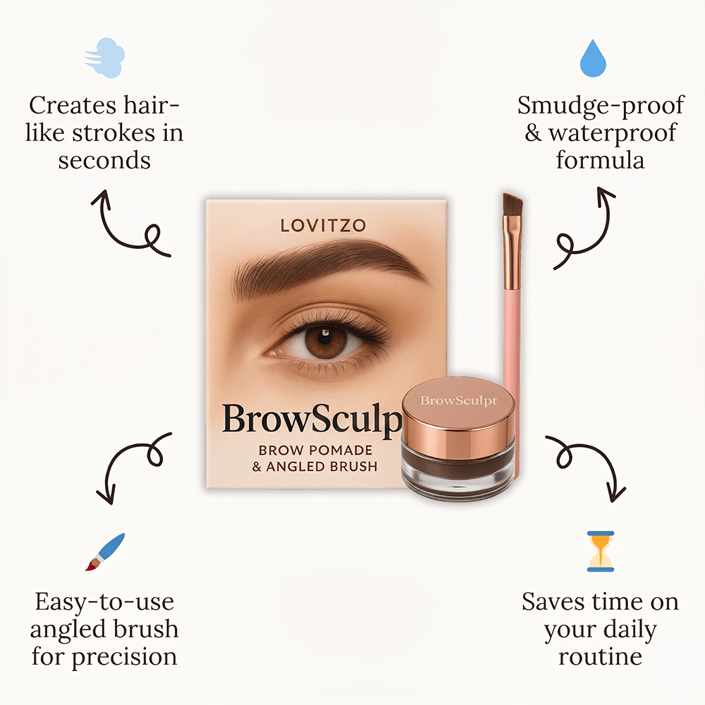 BrowSculpt™ — Perfect Microblading Brows Instantly | 1+1 FREE - Lovitzo