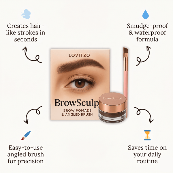 BrowSculpt™ — Perfekte Microblading Augenbrauen sofort | 1+1 GRATIS